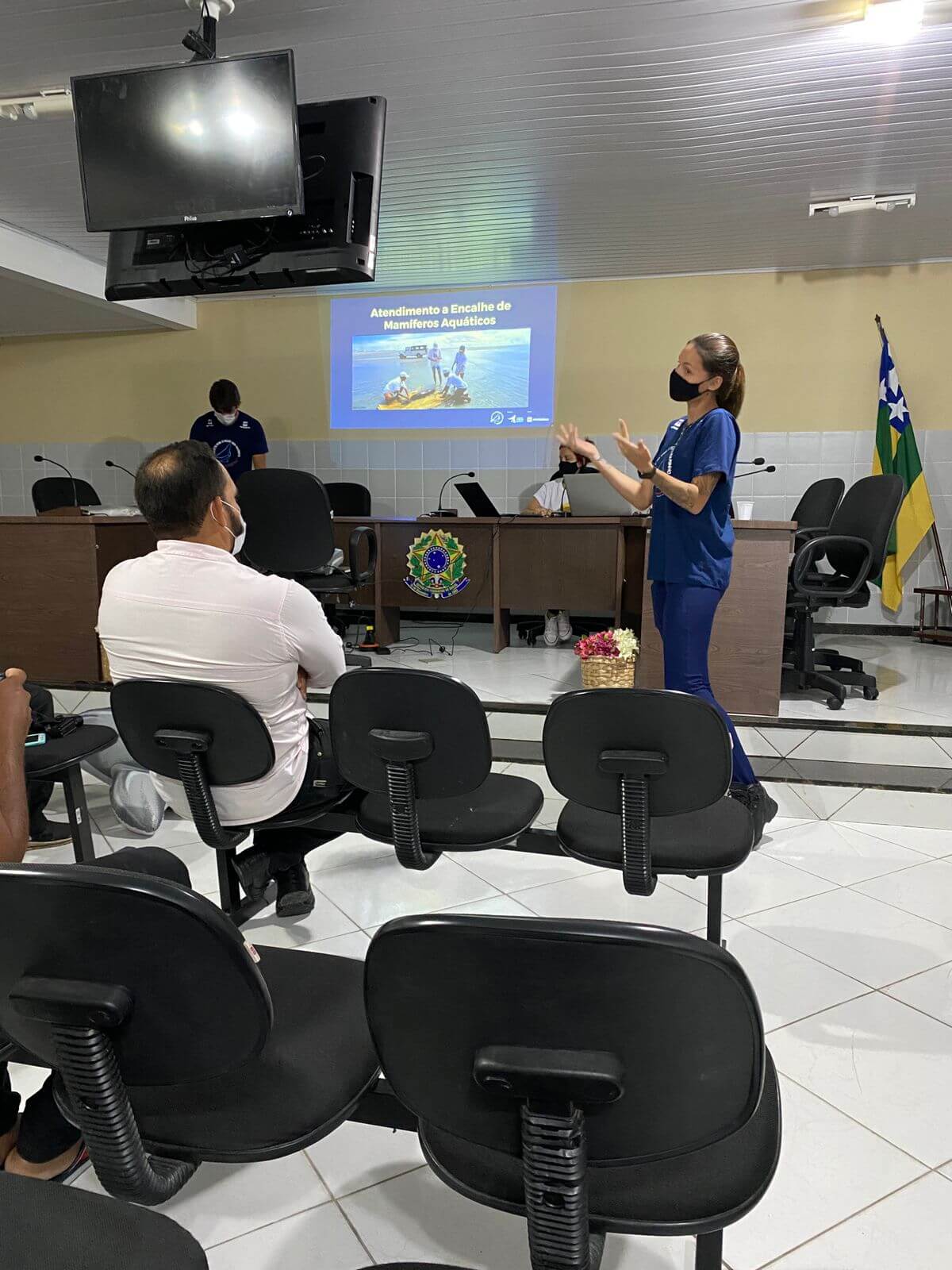 Imagem 4 de Comunidades litorâneas da Paraíba e de Sergipe participam de capacitação para colaborarem com a conservação do peixe-boi-marinho no Nordeste do Brasil